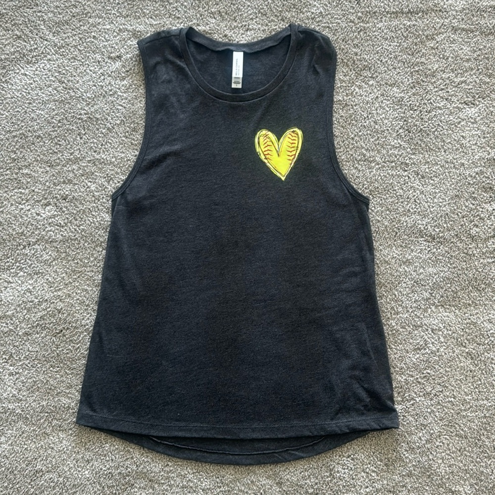Women’s Softball Graphic Tank